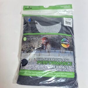 Indera Dual Face Raschel Knit Performance Crew Neck Long Sleeve Thermal L